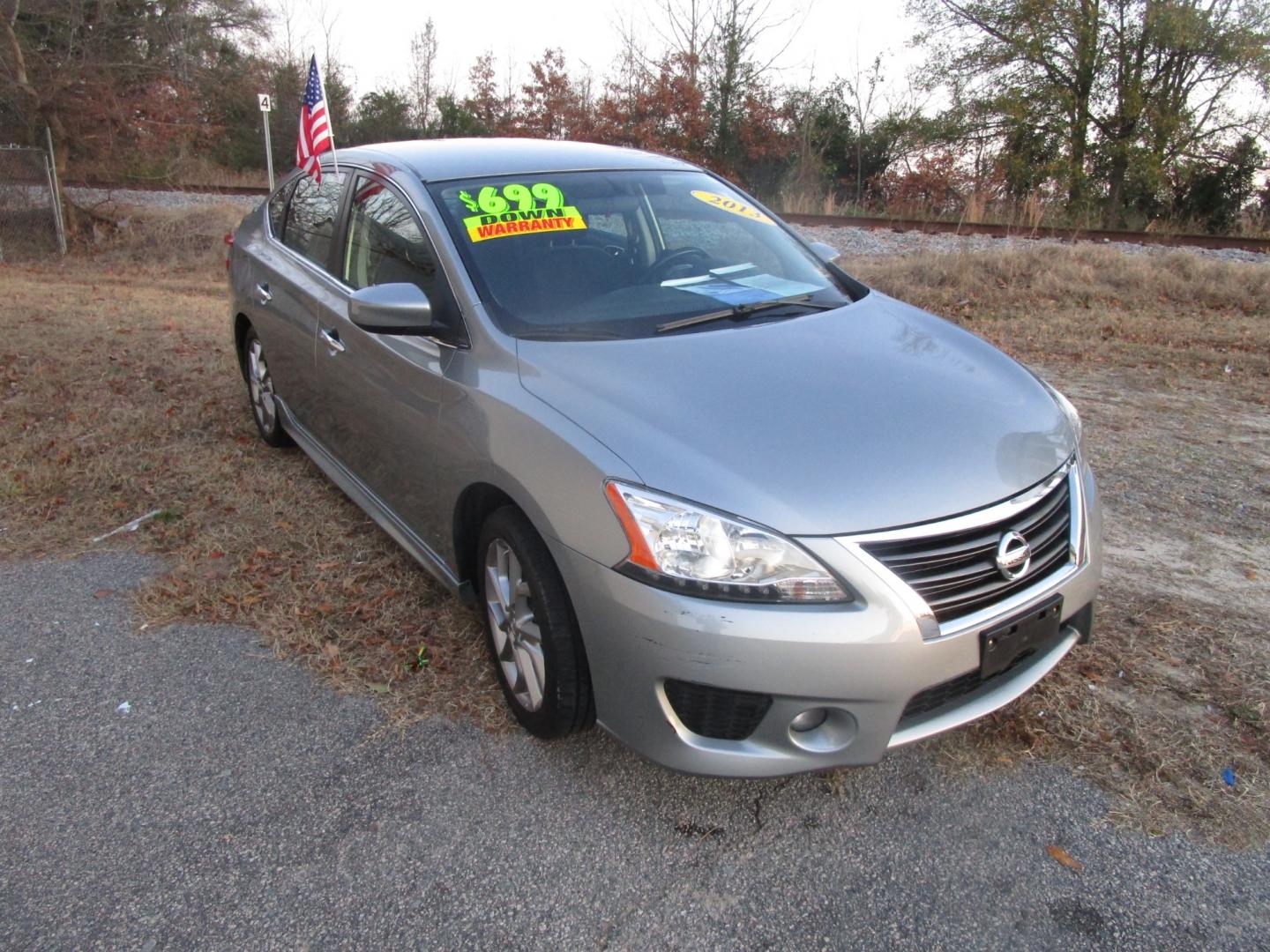 2013 Gray Nissan Sentra S 6MT (3N1AB7AP5DL) with an 2.0L L4 DOHC 16V engine, 6-Speed Autoamtic transmission, located at 2553 Airline Blvd, Portsmouth, VA, 23701, (757) 488-8331, 36.813889, -76.357597 - Photo#3